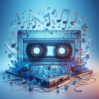 Tape recorder visual #10975