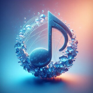 Music note visual #10971