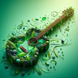 Guitar visual #11043