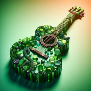 Guitar visual #11044