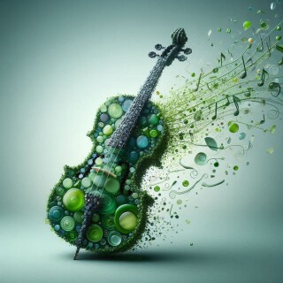 Violin visual #11041