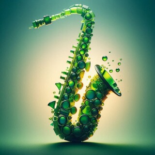 Saxophone visual #11034