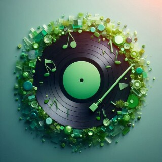 Vinyl record visual #11017