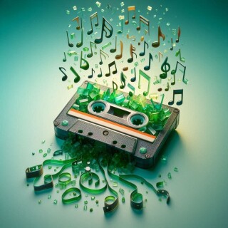 Tape recorder visual #11015