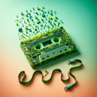 Tape recorder visual #11016