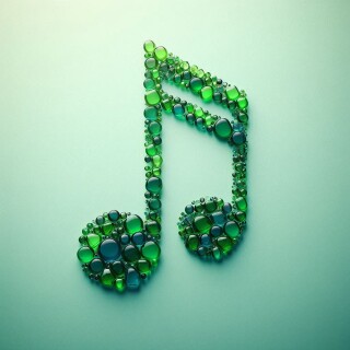 Music note visual #11013