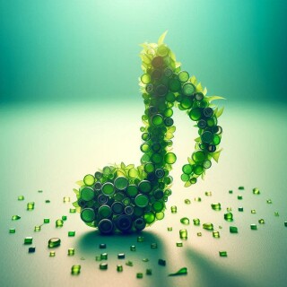 Music note visual #11012