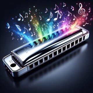 Harmonica visual #11008