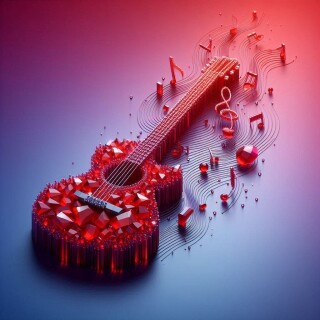 Guitar visual #11127