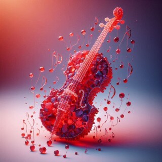 Violin visual #11122
