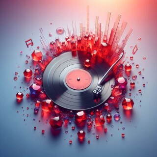 Vinyl record visual #11075