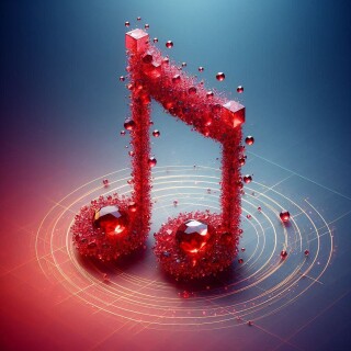 Music note visual #11063