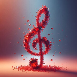 Music note visual #11062