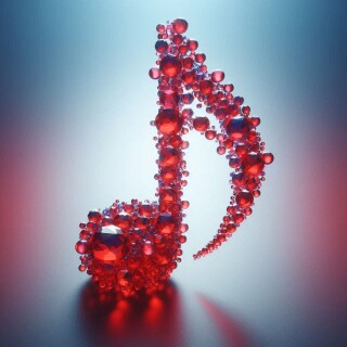 Music note visual #11061