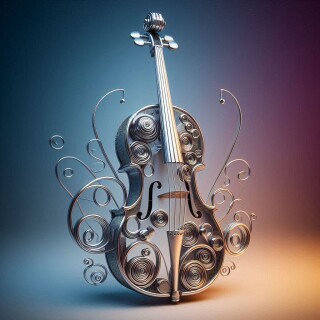 Violin visual #11121