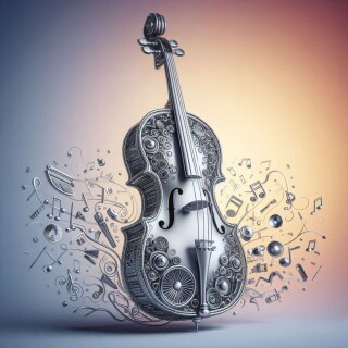 Violin visual #11120