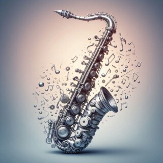 Saxophone visual #11101
