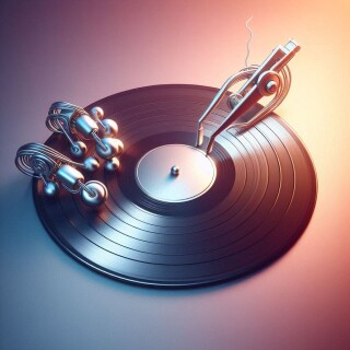 Vinyl record visual #11073