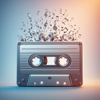 Tape recorder visual #11064