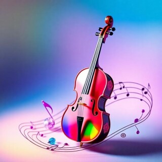 Violin visual #11183