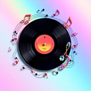 Vinyl record visual #11194
