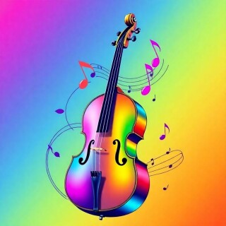Violin visual #11167