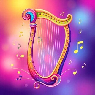Harp visual #11154