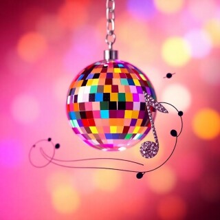 Disco ball visual #11156