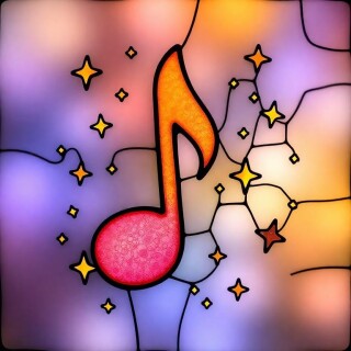 Music note visual #11176