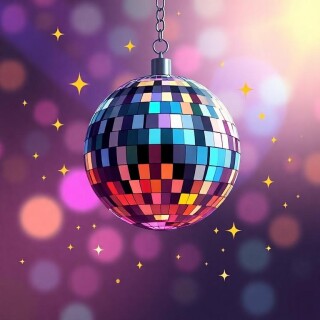 Disco ball visual #11155