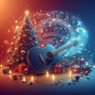 Christmas musical visual #11247