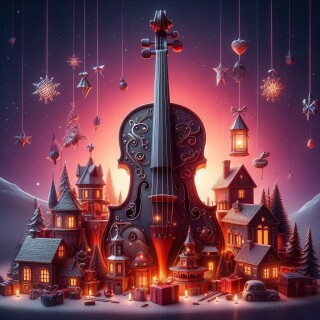 Christmas musical visual #11245