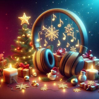 Christmas musical visual #11242