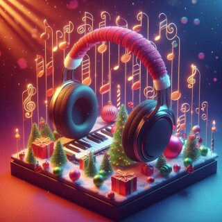 Christmas musical visual #11243