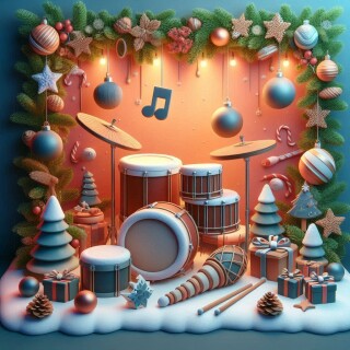Christmas musical visual #11209