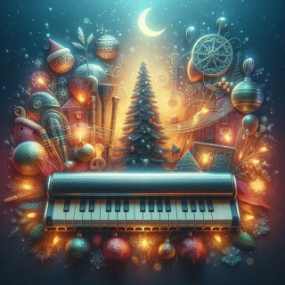 Christmas musical visual #11237