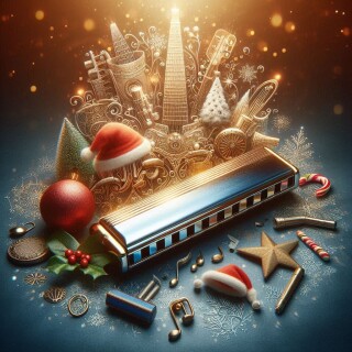 Christmas musical visual #11236