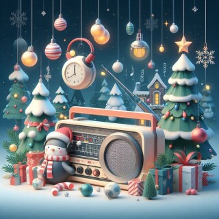 Christmas musical visual #11234