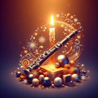 Christmas musical visual #11230