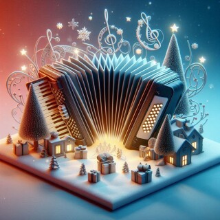 Christmas musical visual #11225