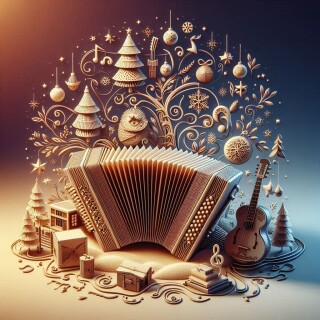 Christmas musical visual #11224