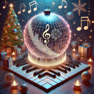 Christmas musical visual #11223