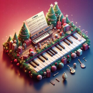 Christmas musical visual #11220