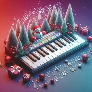 Christmas musical visual #11221