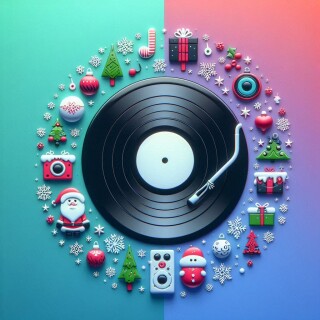Christmas musical visual #11217