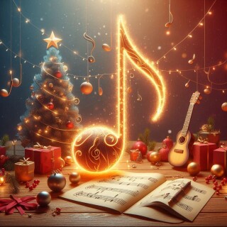 Christmas musical visual #11211