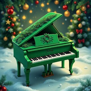Christmas musical visual #11292