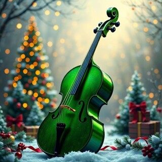 Christmas musical visual #11290