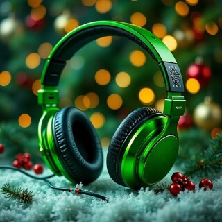 Christmas musical visual #11289