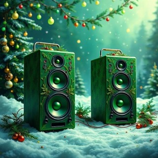 Christmas musical visual #11288
